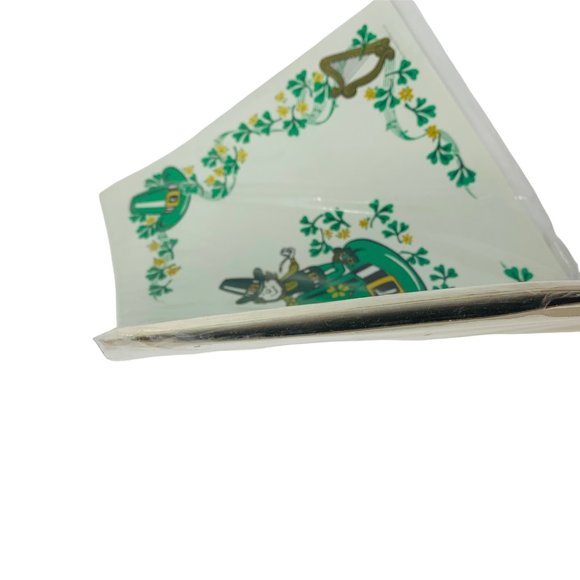Vintage 1970s St Patricks Day Irish Placemats Deadstock Paper Mats - Picture 3 of 7